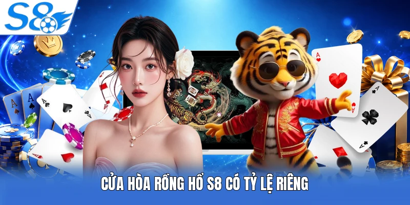Cửa hòa rồng hổ S8 có tỷ lệ riêng