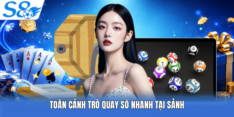 Toàn cảnh trò quay số nhanh tại sảnh
